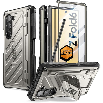 Galaxy Z Fold 6 Hülle mit S Pen Halter & Displayschutz