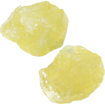 Citrin Kristall Rohstein 2 Stück 100% Natursteine Premium