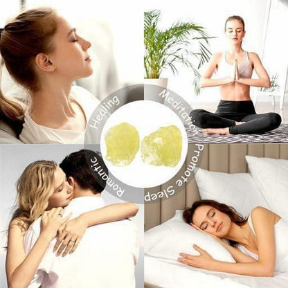 Citrin Kristall Rohstein 2 Stück 100% Natursteine Premium