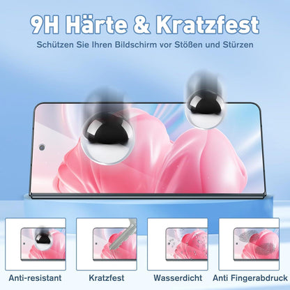 Samsung Galaxy Z Fold 5 Panzerglas Schutzfolie 2er Set