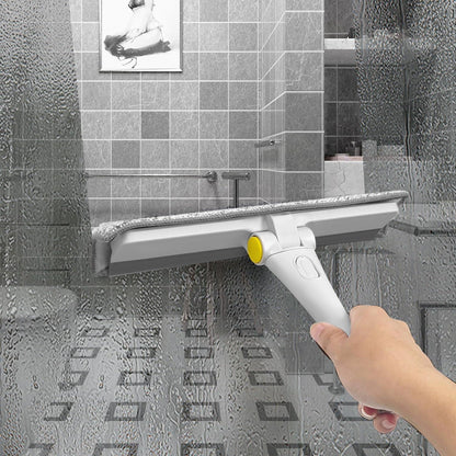Teleskop-Fensterputzer Set 126 cm, Profi Fensterwischer mit