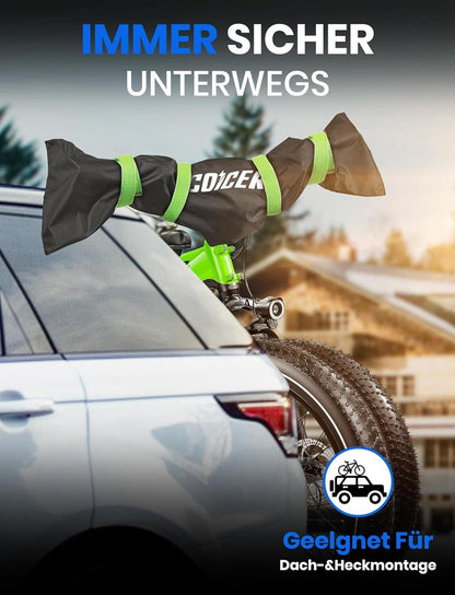 Coicer Lenkerschutzhülle für Ebike wasserfest und staubgeschützt Grün