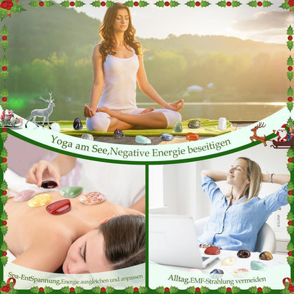Adventskalender 2026 Edelsteine Frauen Chakra Kristalle Yoga