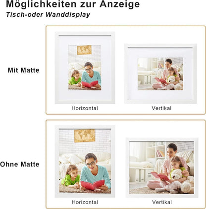 Bilderrahmen Holzrahmen Acrylglas MDF-Rahmen Bilder Matte Wand