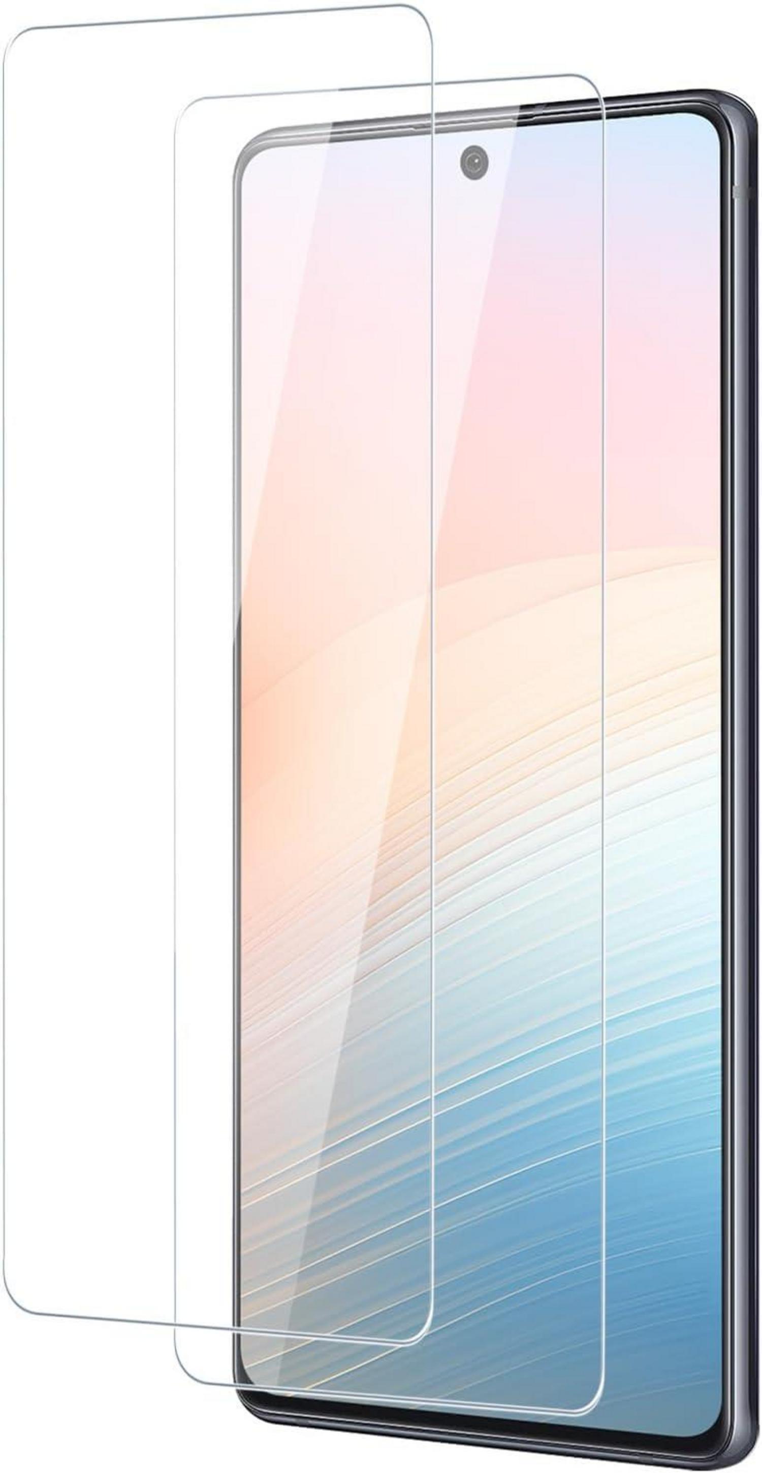 Samsung Galaxy A71/A72 Panzerglas Displayschutz 2er Pack 9H Härte