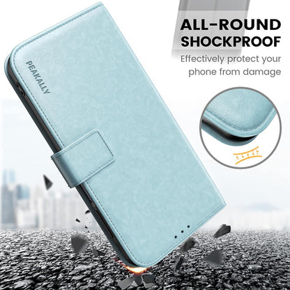 Handyhülle Samsung Galaxy A15 5G/4G mit Panzer Schutzglas PU Leder
