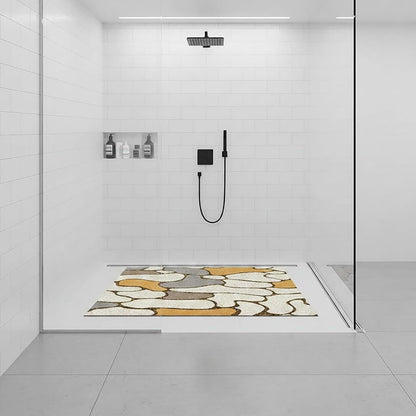 Rutschfeste Duschmatte 120x150 cm – Modern, Weich & Antirutsch