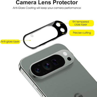SPARIN Panzer Schutzfolie für Google Pixel 9 Pro mit Montagerahmen