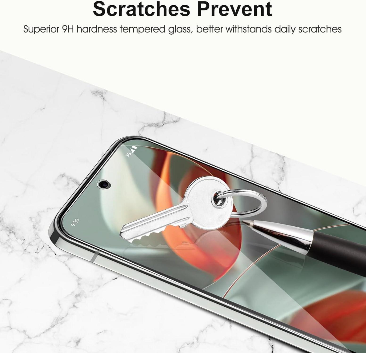 3+2 Panzer Schutzfolie für Google Pixel 9 Pro mit Kameraschutz