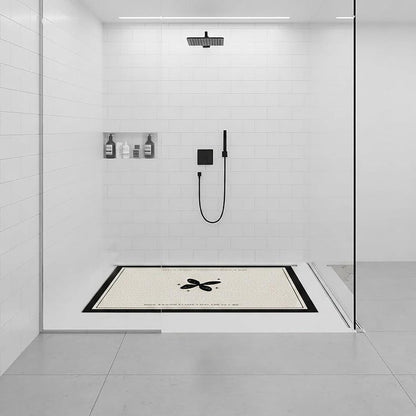 Rutschfeste Duschmatte 90x120 cm – Weich, Komfortabel & Zuschneidbar
