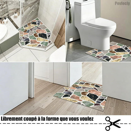 Rutschfeste Duschmatte 100x150 cm – Modern, Weich & Antirutsch