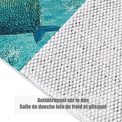 Rutschfeste Duschmatte 100x120 cm – Weich, Komfortabel & Zuschneidbar