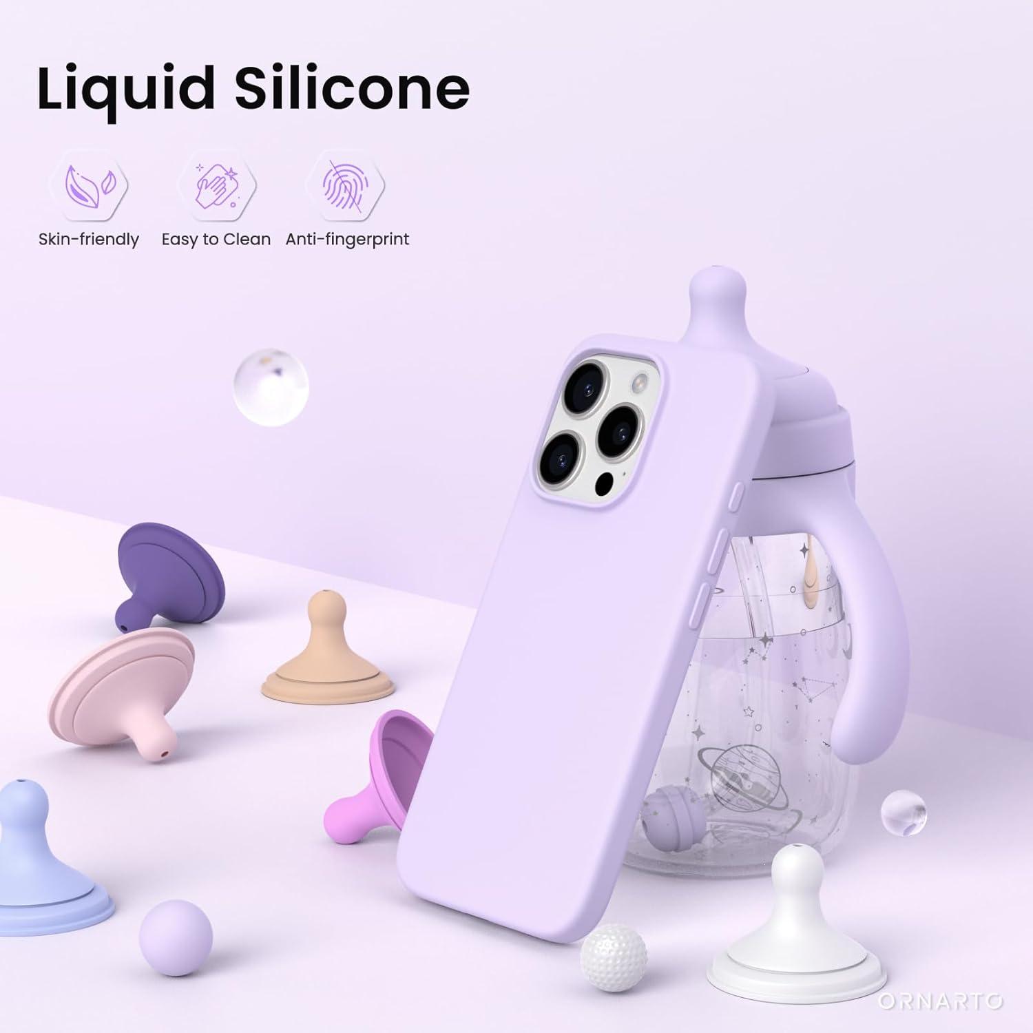iPhone 16 Pro Hülle - Silikon Schutzhülle Kratzfest & stoßfest 6,3