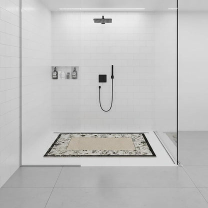Rutschfeste Duschmatte 80x100 cm – Weich, Komfortabel & Zuschneidbar