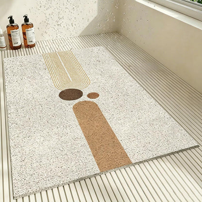 Rutschfeste Duschmatte 100x120 cm – Weich, Komfortabel & Zuschneidbar
