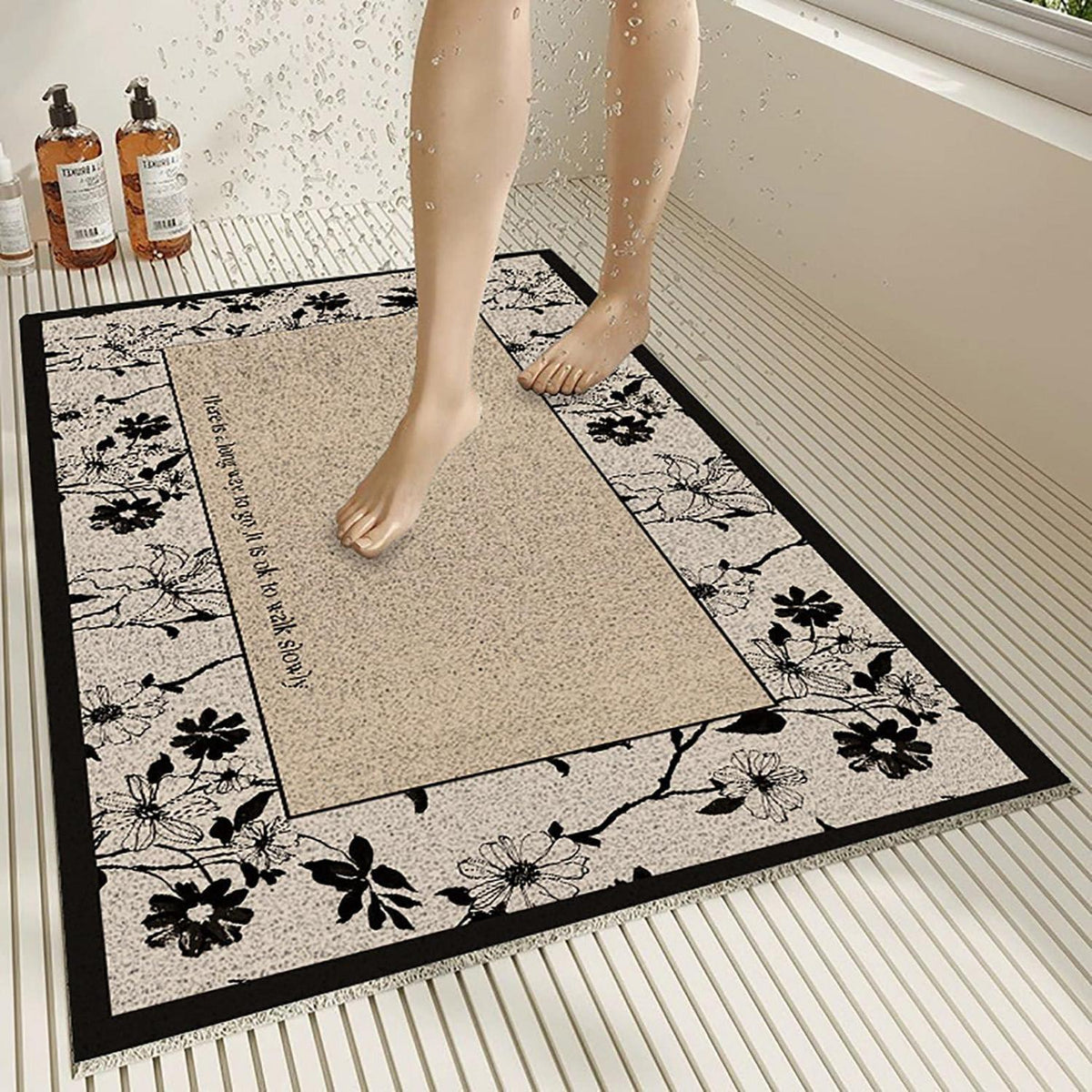 Rutschfeste Duschmatte 80x100 cm – Weich, Komfortabel & Zuschneidbar
