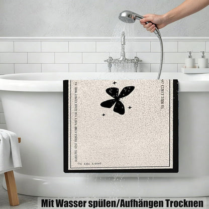 Rutschfeste Duschmatte 100x150 cm – Weich, Komfortabel & Ablaufloch