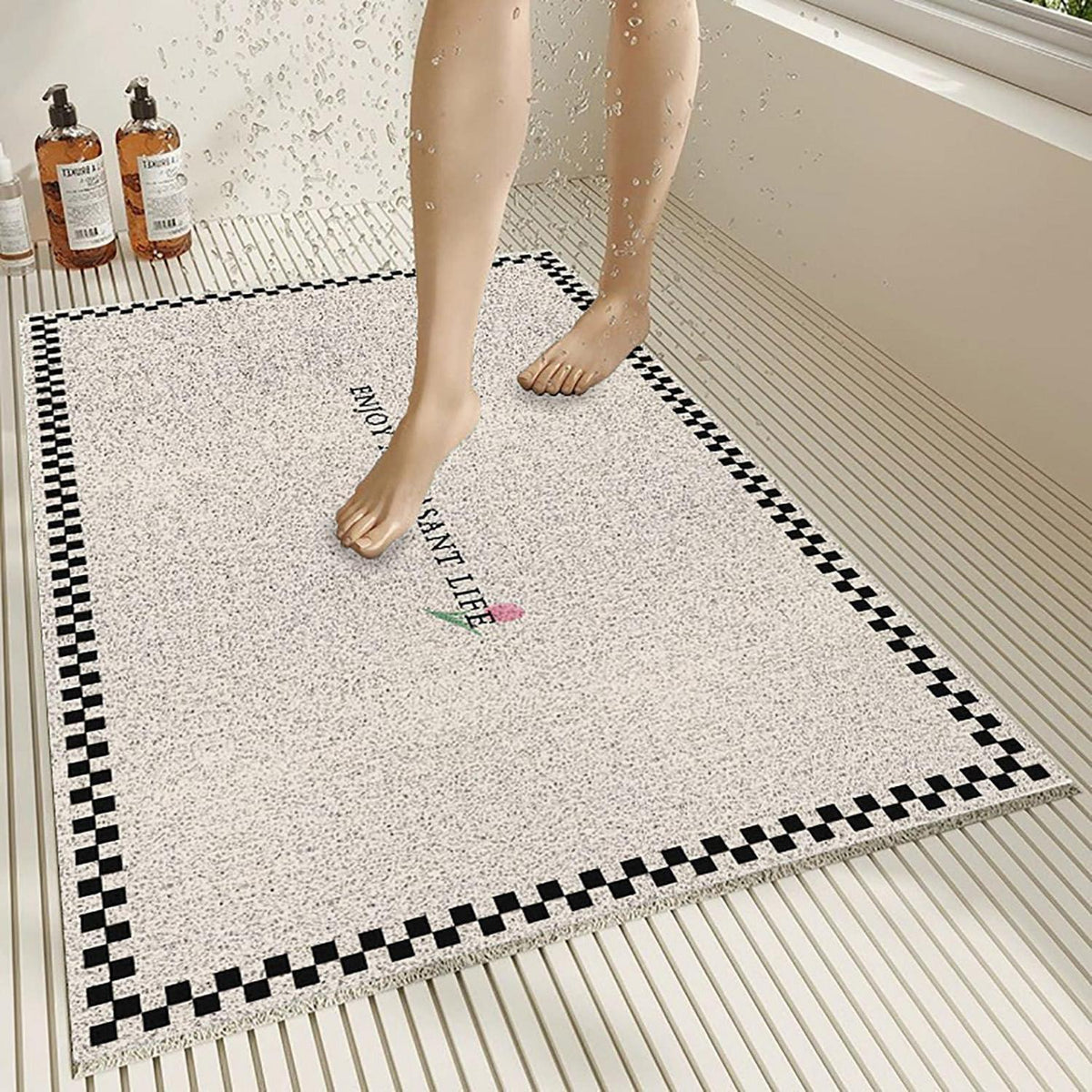 Rutschfeste Duschmatte 80x120 cm – Modern & Komfortabel