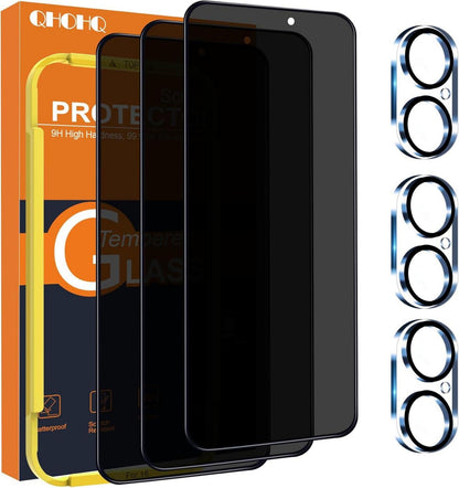 Panzerfolie mit Kamera Schutzfunktion für iPhone 16, AR-Technologie