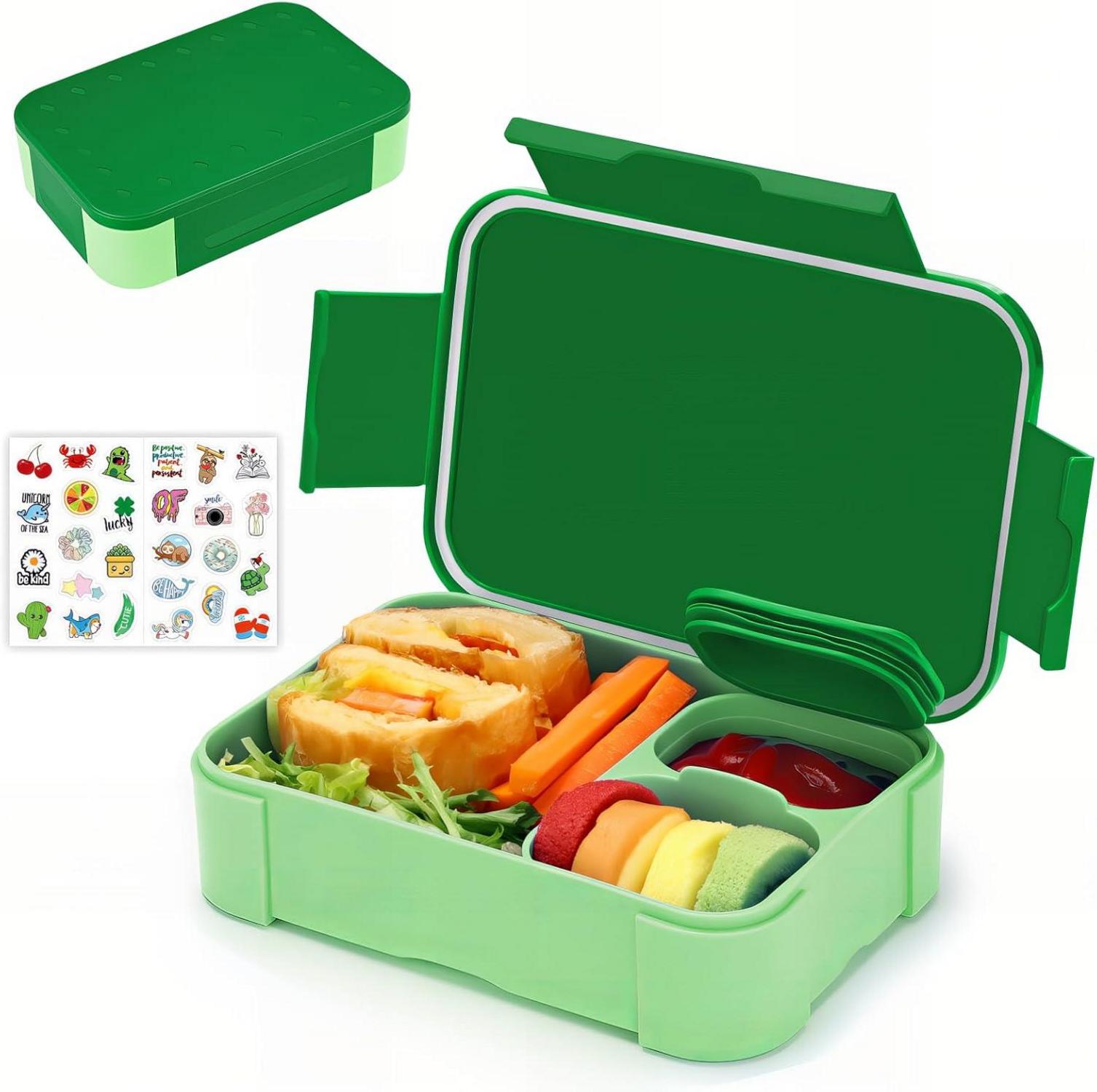 Brotdose Kinder Bento Box Auslaufsicher Lunchbox 900ml