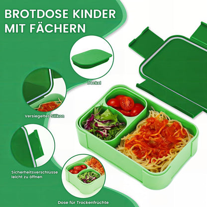 Brotdose Kinder 900ml Bento Box Auslaufsicher Lunchbox
