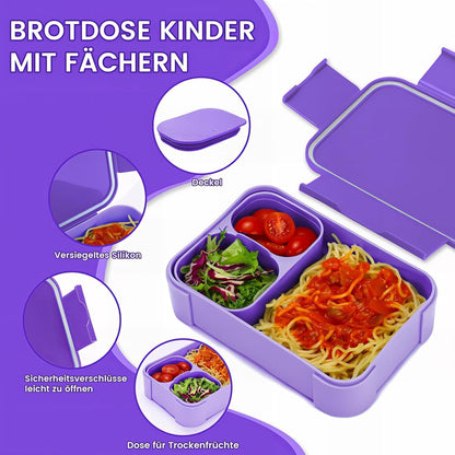 Bugucat Brotdose Kinder 900ml Bento Box Auslaufsicher