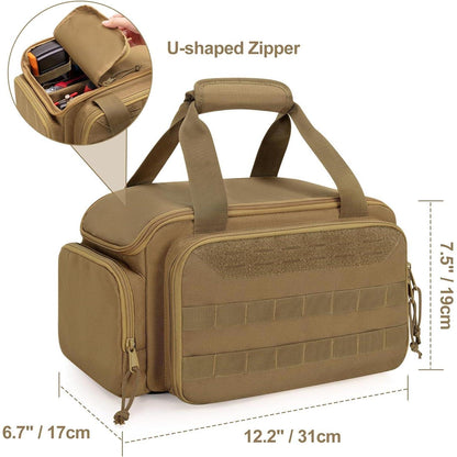 Werkzeugtasche 31cm Khaki mit gepolstertem Boden
