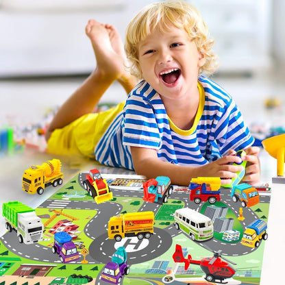 Adventskalender Kinder Jungen Auto Spielzeug 2024