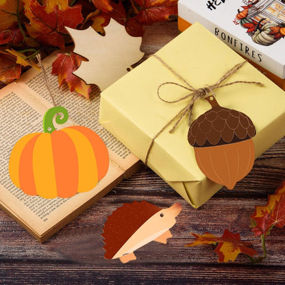 Holz Deko Hänger Herbst DIY Bastelset 95 Stück für Kinder
