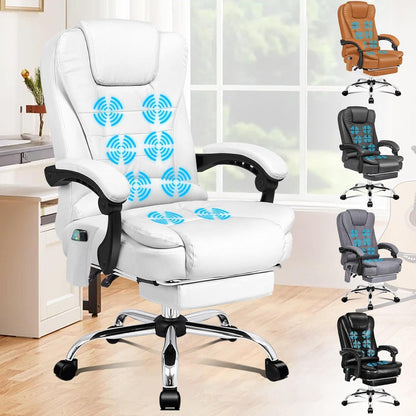 Ergonomischer Bürostuhl mit Massagefunktion und