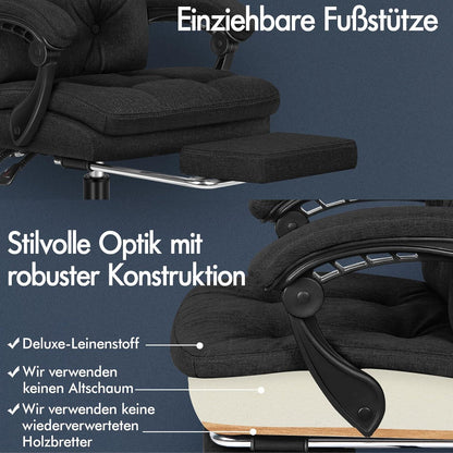 Großer ALFORDSON Bürostuhl mit