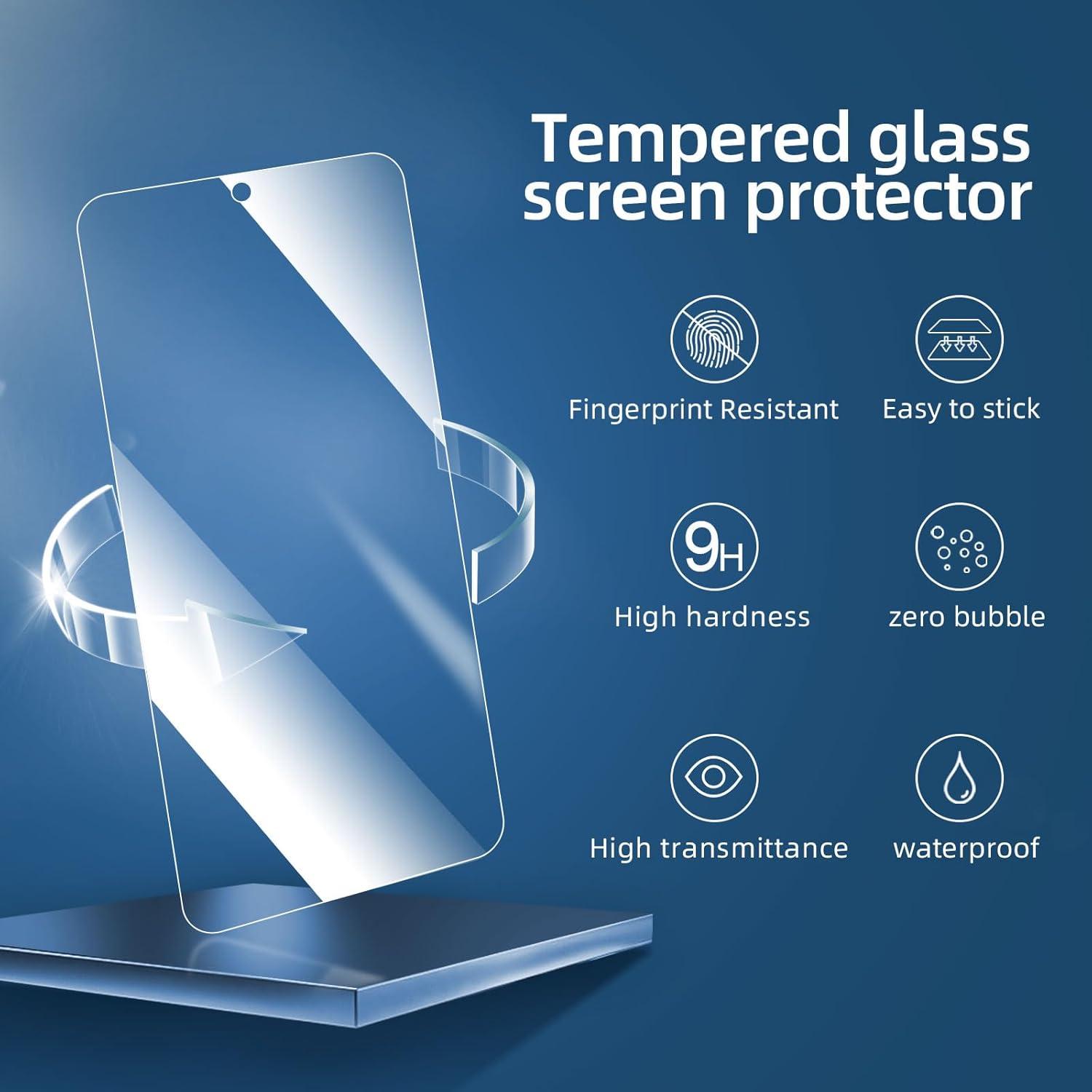 Panzer Schutz Glas Xiaomi Redmi 13 Displayschutz 3 Stück 9H Härte Ultra-klar