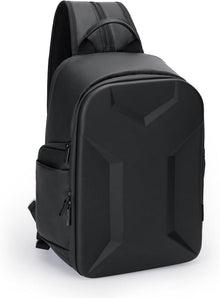 Kameratasche Kamerarucksack wasserdicht Fotorucksack PU Schwarz 2.0