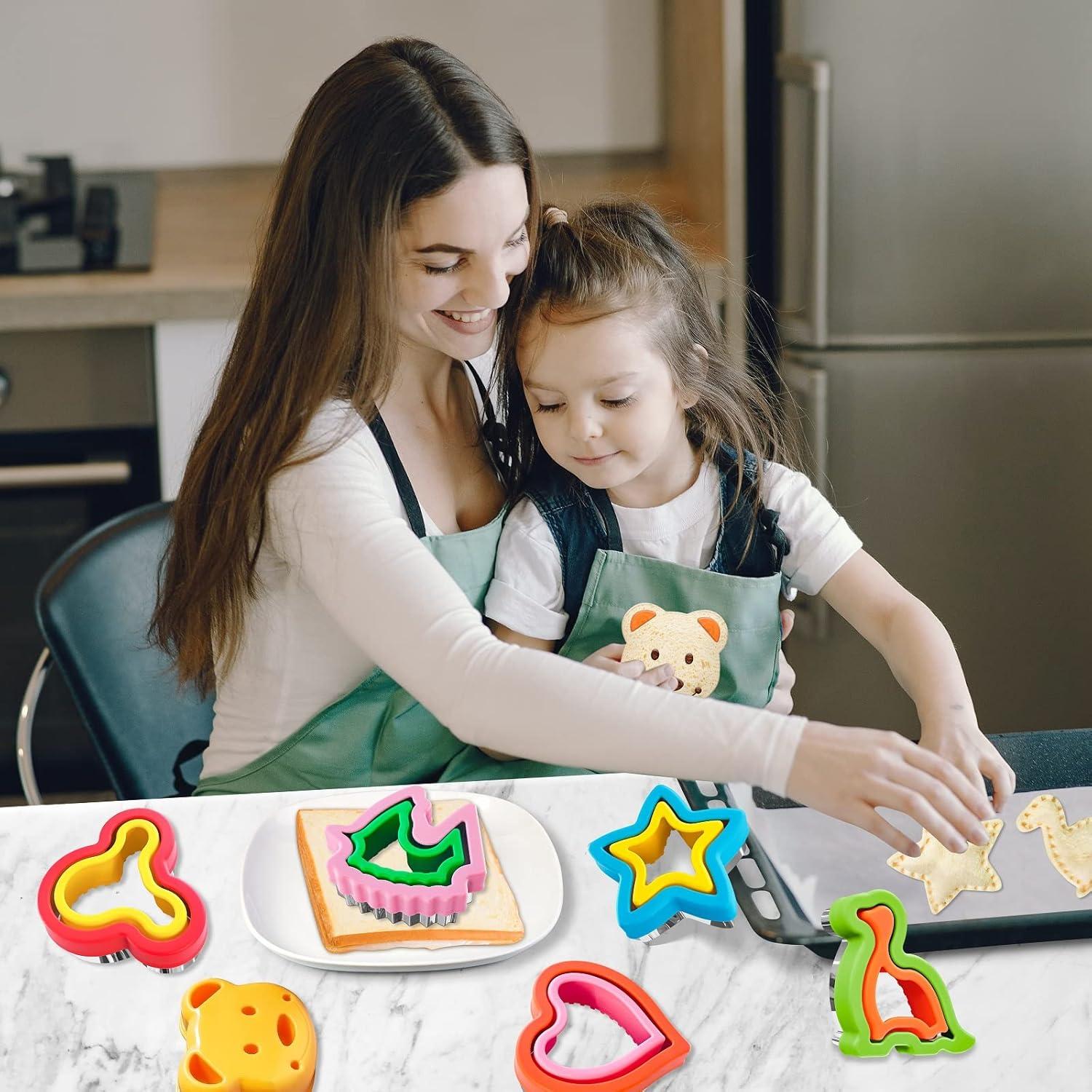Ausstechformen für Kinder 38-teiliges Set aus Edelstahl