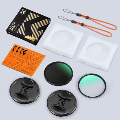 K&F Concept Nano X-Serie 62mm Filtersets Polfilter UV Reinigungstuch