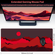 Abetcabe Gaming Mauspad XXL 900x400mm Wasserdicht mit