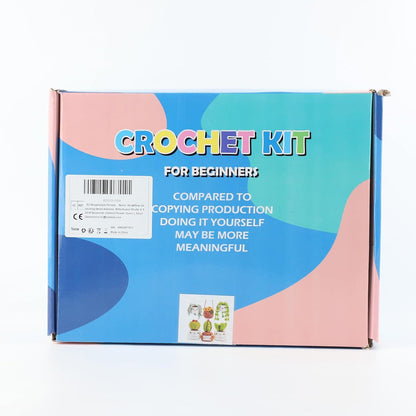 DIY Häkelset Kaktus Blumentöpfe 6er Set für Erwachsene