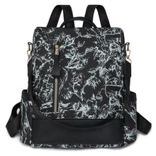 Wasserdichter Damen Rucksack – Anti-Diebstahl Schulrucksack Schwarz