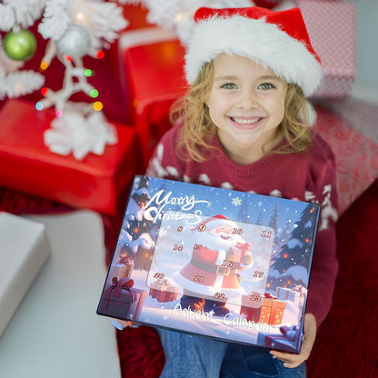 Weihnachts-Adventskalender für Kinder ab 3 Jahren mit DIY-Armband-Spielzeug