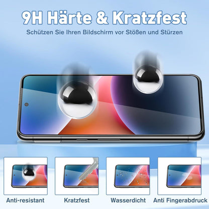 Agedate 2 Stück Panzerglas Schutzfolie Google Pixel 8 Kameraschutz HD 9H Härte Blocking Fingerabdrücke Display-Schutzfolie