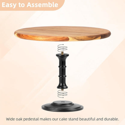 Etagere Tortenständer Cupcake Holz Serviertablett