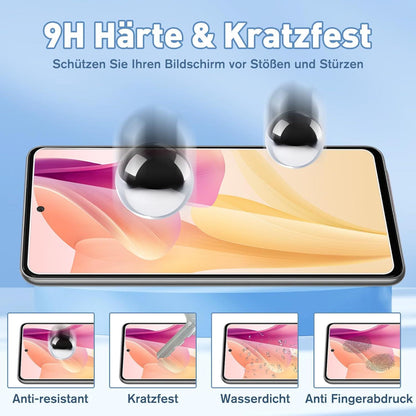 Panzerfolie Samsung Galaxy A71/A72 [2 Stück] Displayschutzglas 9H Härte