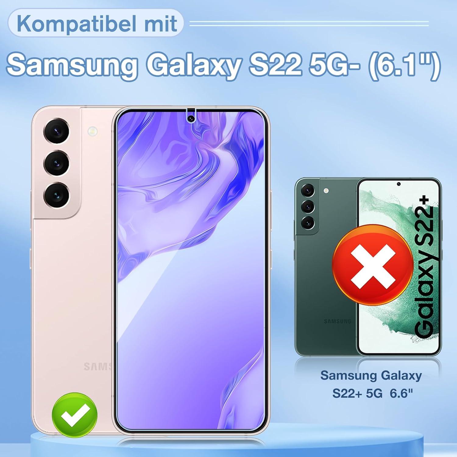 Schutzfolie Panzerglas Samsung Galaxy S22 Scratch Resistant