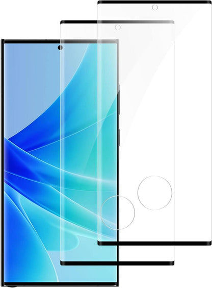Agedate Panzerglas Schutzfolie Samsung Galaxy S23 Ultra 2 Stück HD