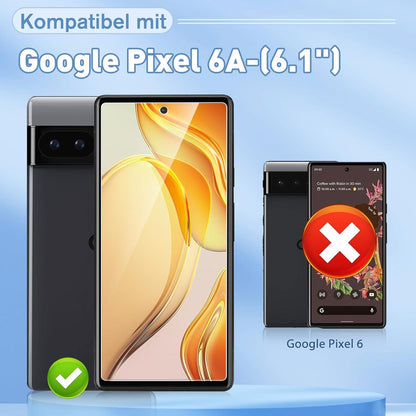 Panzerfolie Google Pixel 6A, 2er Set 9H Gehärtetes