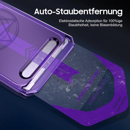 Panzerglas Sichtschutz für iPhone 14/13 Pro/13 Schwarz 2er Set