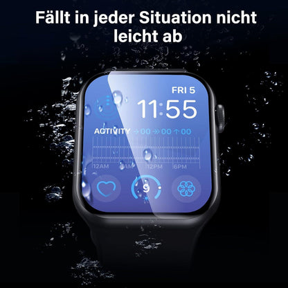 Panzerfolie Apple Watch SE/6/5/4 40mm 2er Pack - Ultimativer