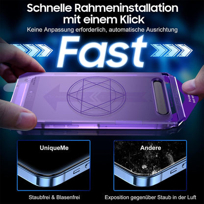 Schutzfolie iPhone 12 Pro/12 Panzerglas Blickschutz 2er Pack