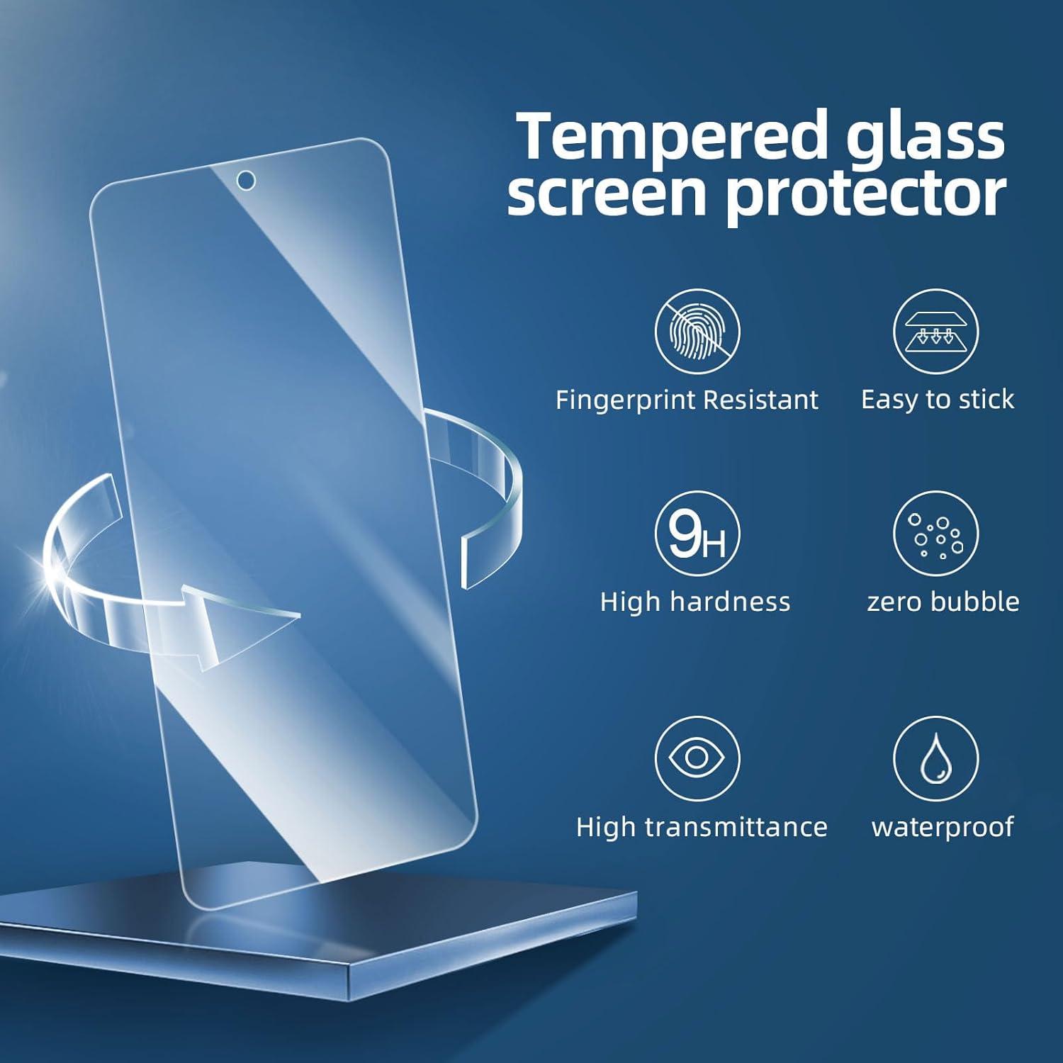 Panzer Schutz Glas Samsung Galaxy M35 5G 3er Pack Ultra-klar 9H Härte