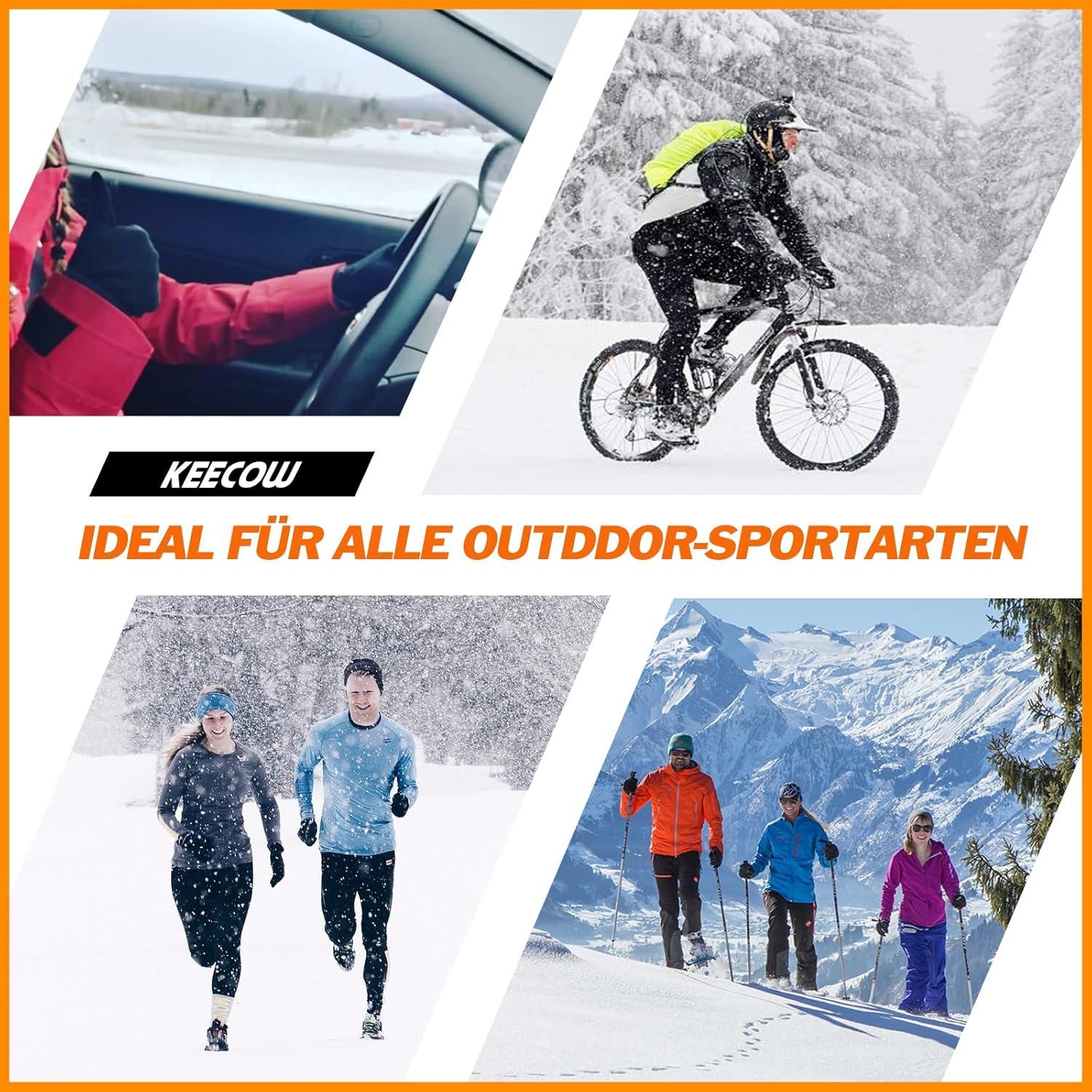 Winter Fahrradhandschuhe wasserdicht Winddicht Touchscreen Thermo Warm